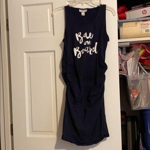 Bae on Board maternity dress